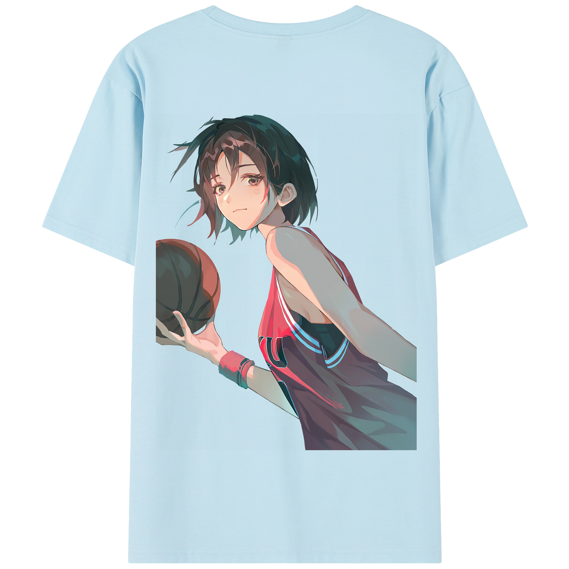 （画像用） SLAM DUNK／スラムダンク 綿100％半袖Tシャツ（背面プリント）